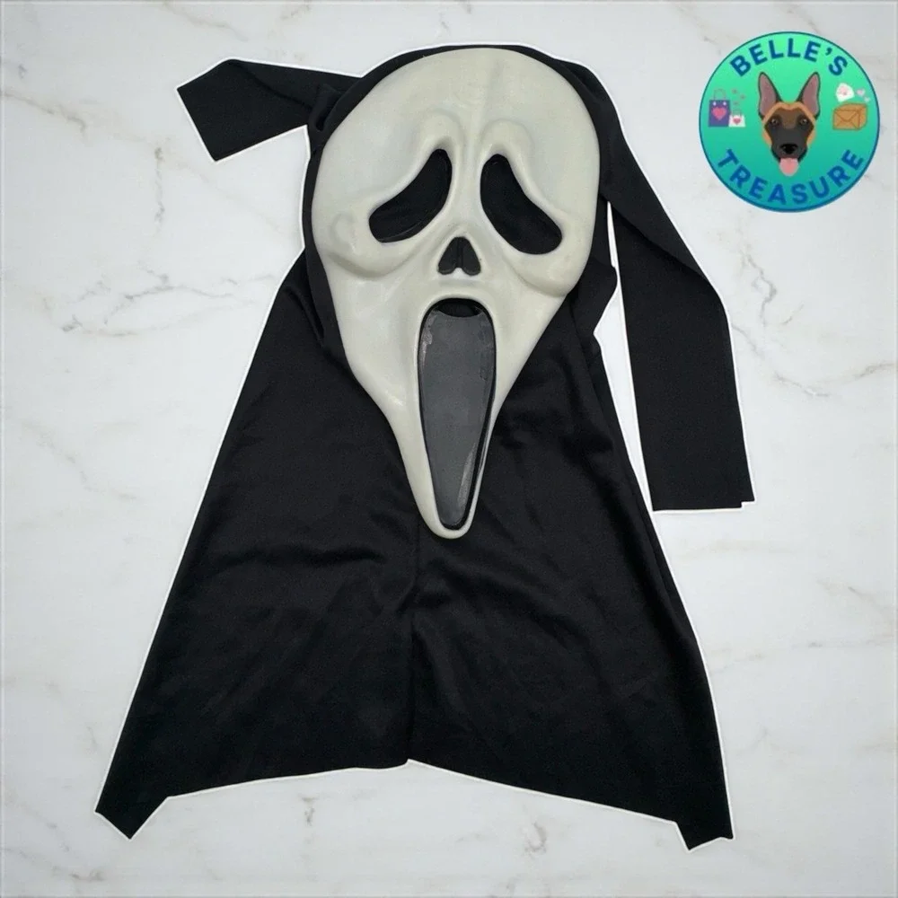 Vintage 1990's Original Easter Unlimited Scream Mask‎ Halloween Horror Ghostface